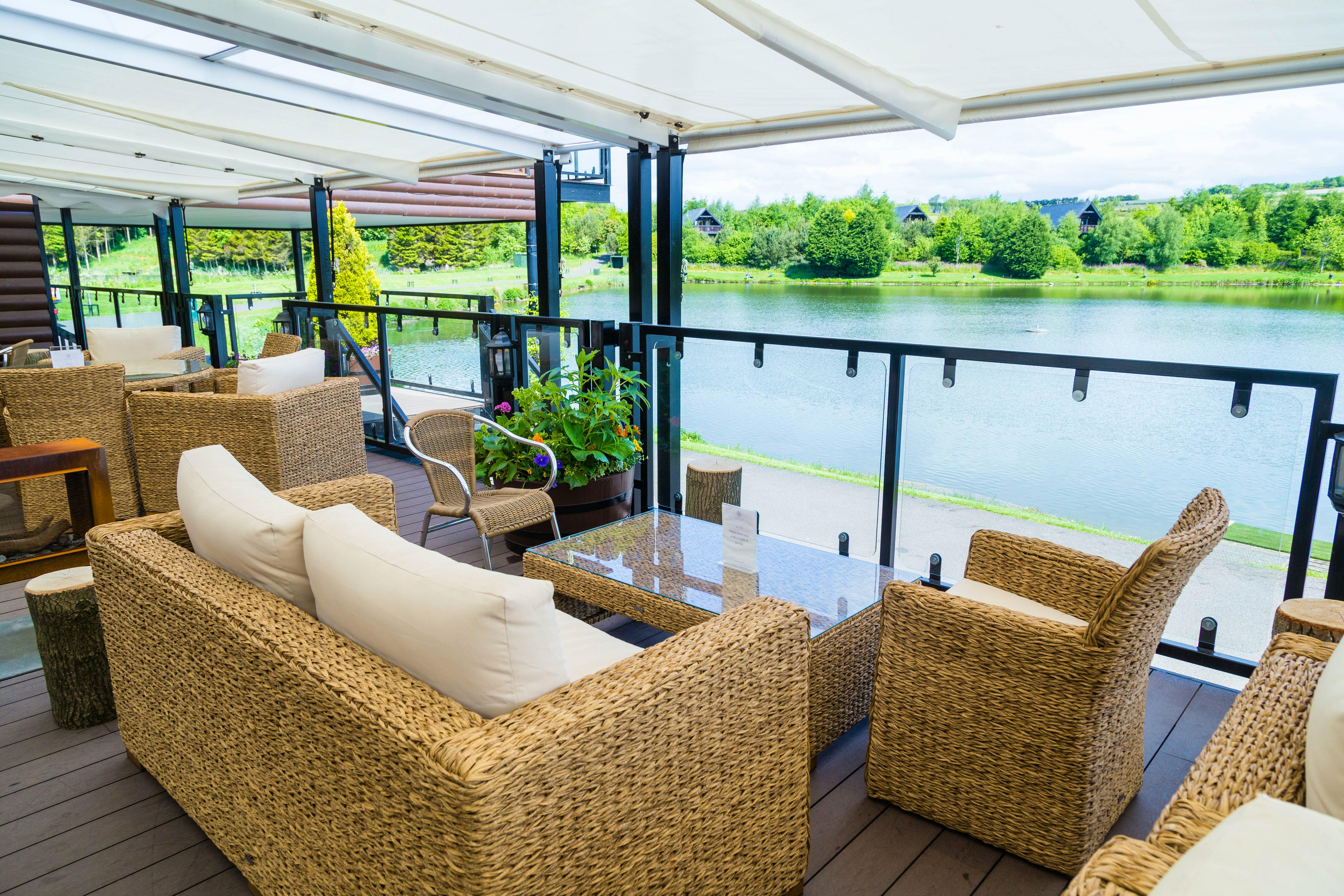 Sit out on our outdoor veranda