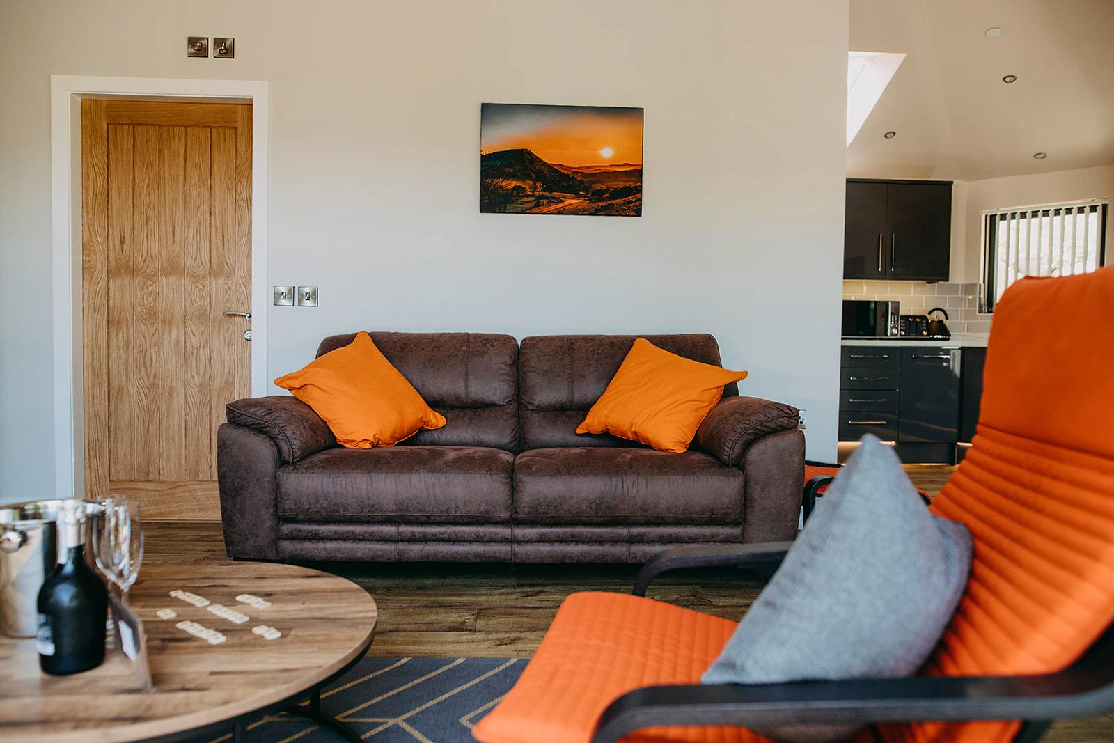 Luxury Cabin Living Room